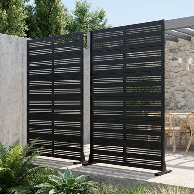 Panneau de clôture en métal pour l'extérieur