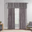 Faux Silk Embroidered Window Valance Grey 50x18"-118743556