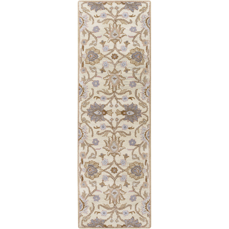 Arden Wool Floral Indoor Rug, Runner 3' x 12'