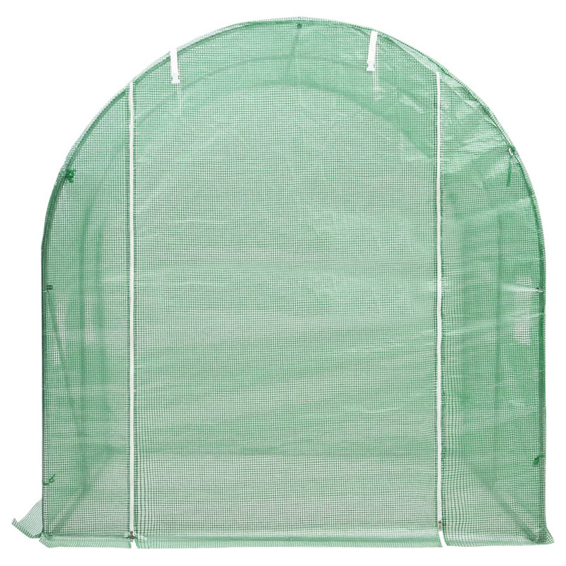 Cadre en acier galvanisé pour serre, H 78,7 po x l 78,7 po x P 78,7 po, Vert