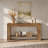 63" Solid Wood Console Table
