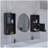 Oba 2-Pc Wall-Mounted Bathroom Medicine Cabinet with Open and Closed Storage-40959853