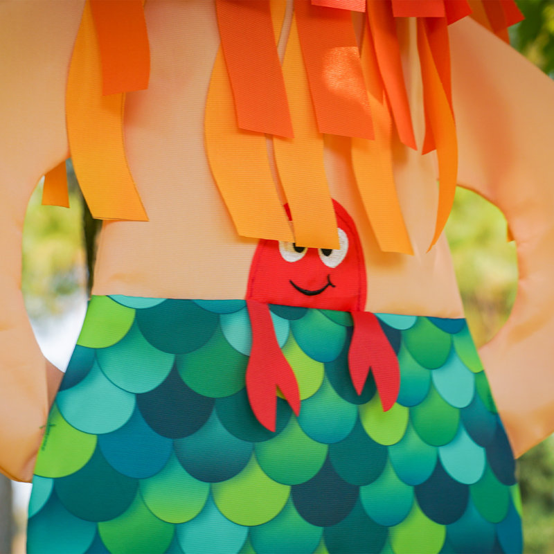 Mermaid Wind Friend Polyester Wind Sock