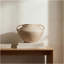 Vase, amphore, terre cuite, poignée moulée, finition beige vieilli