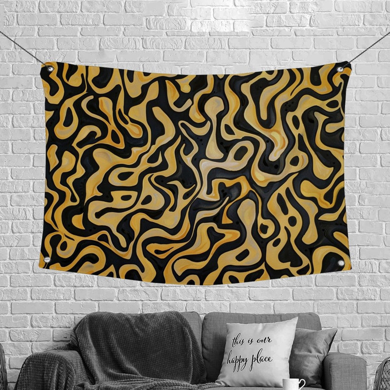 Tapisserie en microfibre, H 68 po x l 80 po