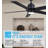 Guderian 52'' Ceiling Fan with LED Lights