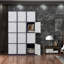 Casier métallique à 4 niveaux de 38 cm (15 pouces) avec serrure et clé, mobilier d'extérieur pour le rangement à la maison et au bureau-70608536
