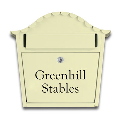 Liftig Steel Wall Mounted Letter Box