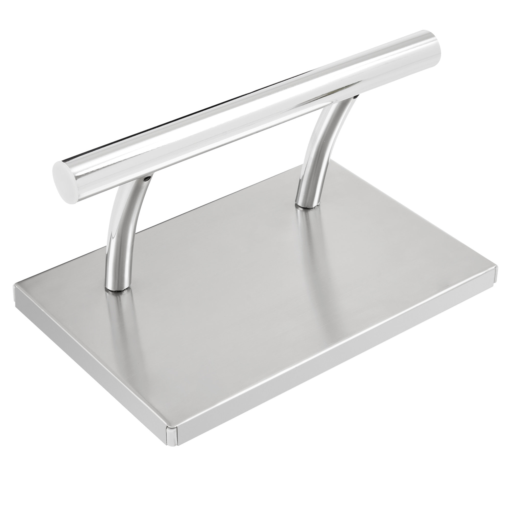 BarberPub Stainless Steel Footrest Barber Chair Foot Rest Parts for
