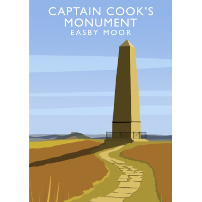 Captain Cooks Monument 1 Piece Wall Art
