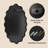 Scalloped Oval Metal Wall Mirror-482666986-482666985