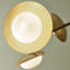 Modern 6-Light Gold/Bronze Chandelier