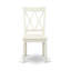 L'ensemble de salle à manger 5 pièces pour 4 personnes comprend une table de cuisine rectangulaire avec rallonge papillon et 4 chaises de salle à manger, lin blanc-454081000-468735522-504888711