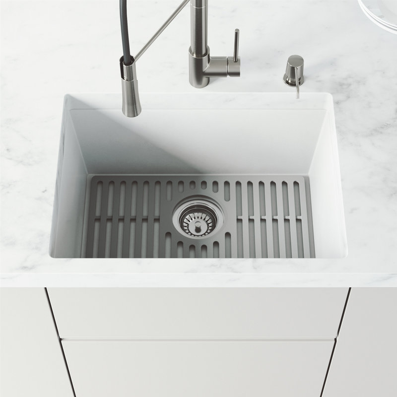 Silicone Grid Sink Grid, Gray