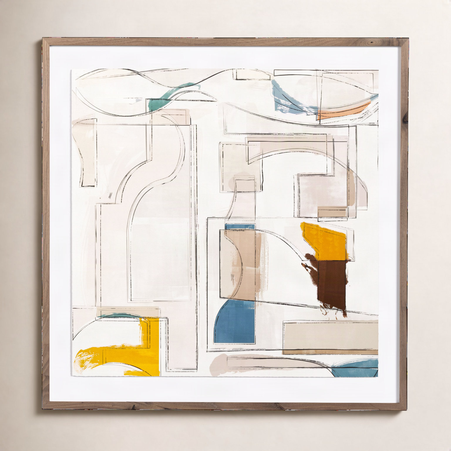 Midst VI by Coup D'Esprit, 40" H x 40" W x 2.5" D