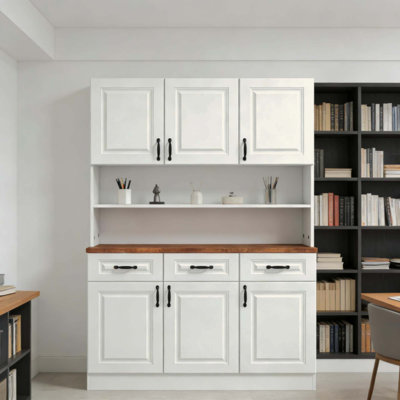 Armoire de rangement autoportante, armoire de rangement spacieuse, armoire de rangement pour garde-manger