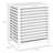 Laundry Hamper With Cover And Detachable Liner, 19.75X14.25X23.5 Inches, White, Space For Neat White Tidy Clothes Storage