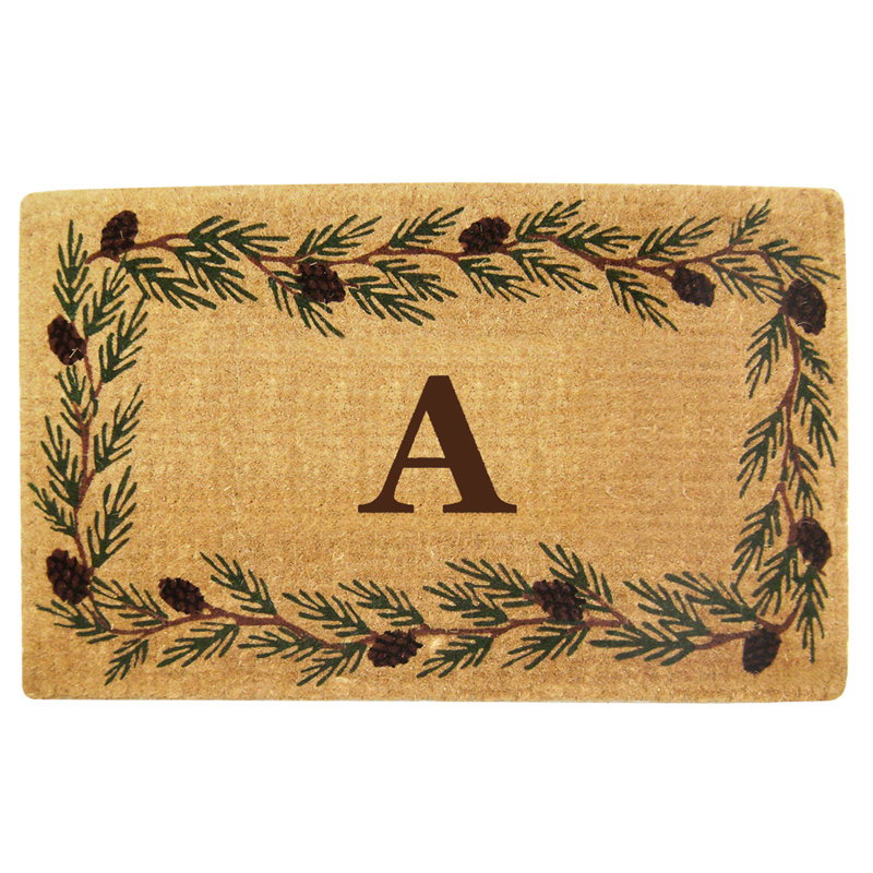 Tapis de porte antidérapant pour l'extérieur, A, L 31 po x L 18 po