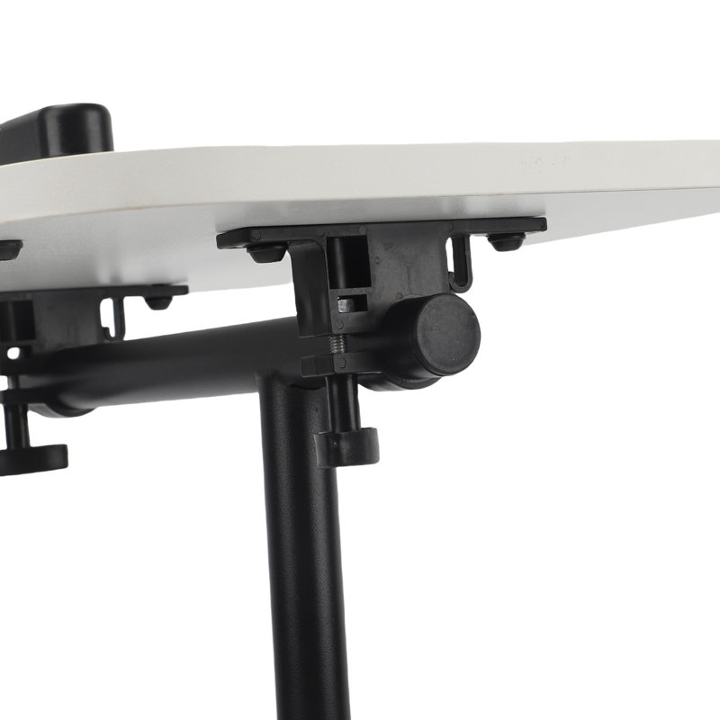 Metal Base Computer Desk, White