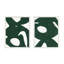 Green Harmony Set Of 2 By Andrea Stokes - Framed Wall Art-1214890082-1214890110