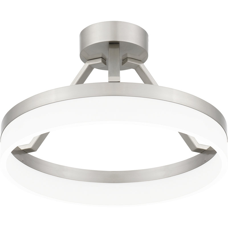 Acrylic LED Semi Flush Mount