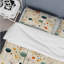 Simplicity In Scandinavian Flowers VI - Ensemble de housse de couette géométrique - Polyester microfibre-1982411810