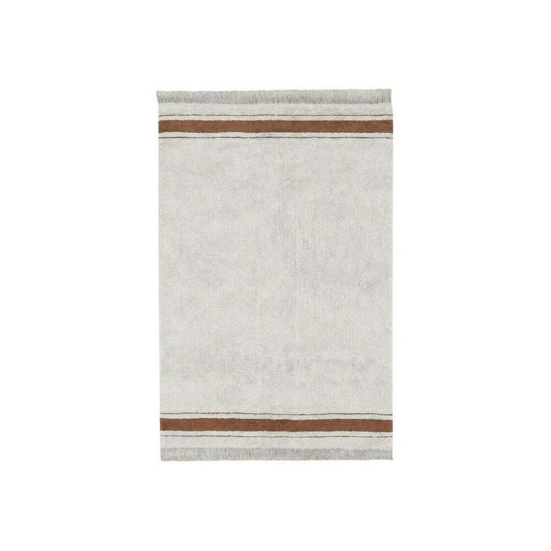 Tapis rectangulaire en coton tissé à la main Little Chefs
