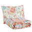 Ensemble de courtepointe floral avec taies décoratives Coral Garden-130700696