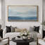 «Minimal Landscape Tranquil Horizons The Calm Of A Seascape», reproduction d'art sur toile-98042290-111565901