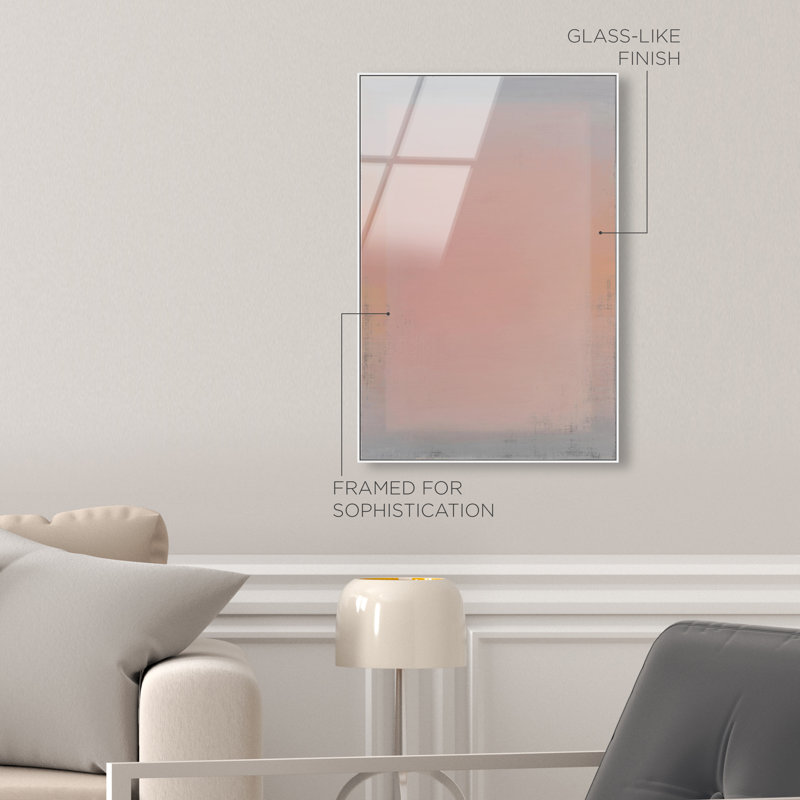 Pastel Sky Print by Oliver Gal, White Floater Frame, 11"H x 16"W