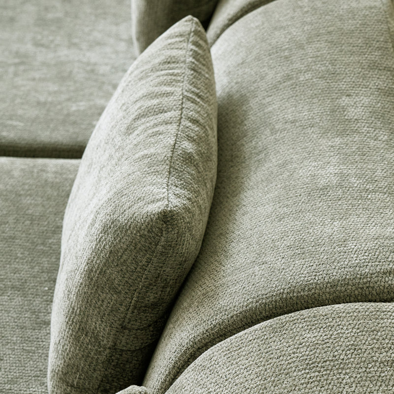 Ensemble de fauteuil d'appoint et repose-pieds Wiliams, Vert