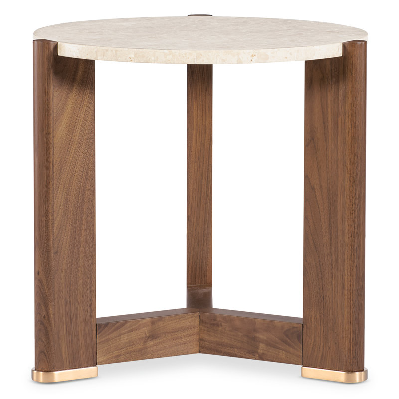 Eleana Stone End Table