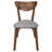Meneses 5-piece Butterfly Leaf Dining Set Natural Walnut-1905596075
