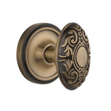 Classic Rosette with Victorian Door Knob