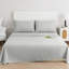 Ensemble de draps soyeux en rayonne de bambou rafraîchissant avec taie d'oreiller-108936208-108936209