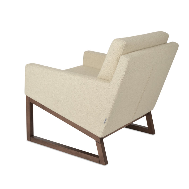 Fauteuil Nova, Laine beige