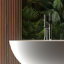 Baignoire autoportante 65 "à surface solide 65"