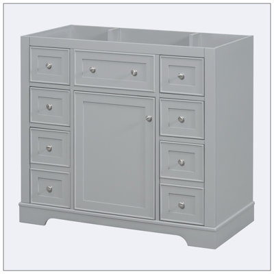 Boutault 35.6'' Bathroom Vanity Base Only