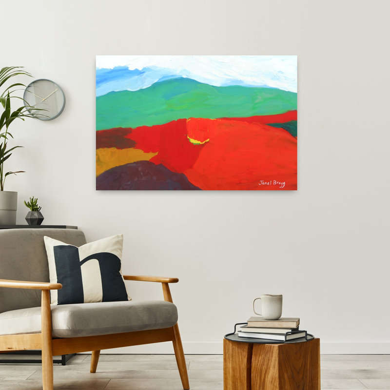 Art contemporain abstrait contemporain, H 24 po x l 36 po