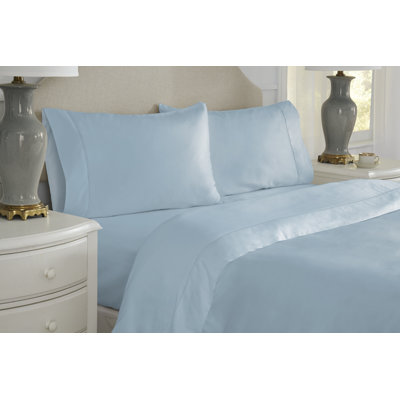 Ensemble de draps 100% coton à longues fibres 525 fils Pointehaven