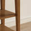 Bancs d'entrée en bois massif à 2 niveaux avec tiroirs et coussins rembourrés Addisin Adryell - Rangement pour chaussures confortables-528437908-528437905