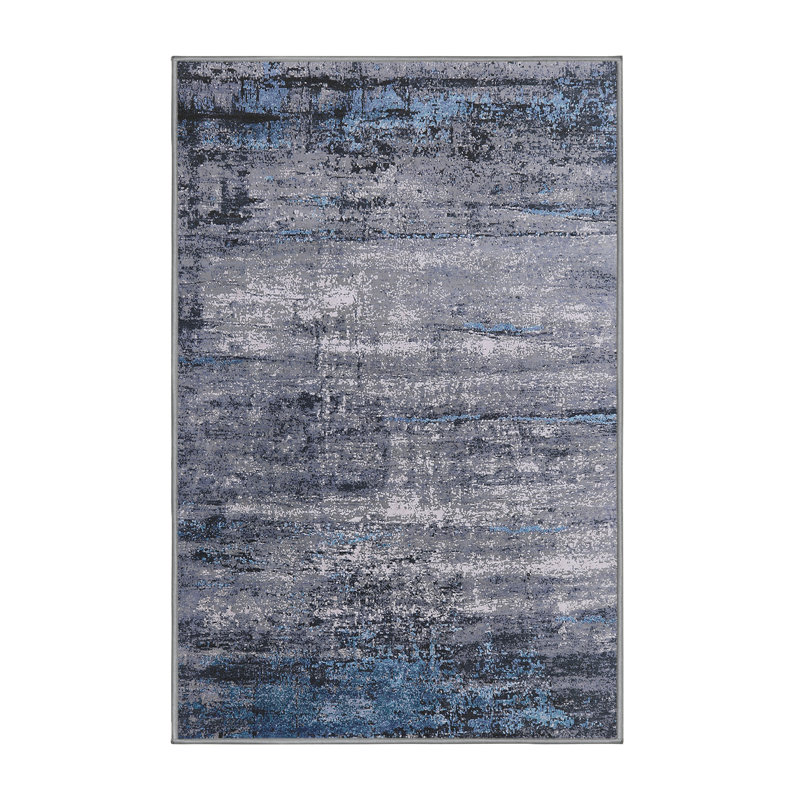 Abstract Indoor Rug, Rectangle 5' x 8'