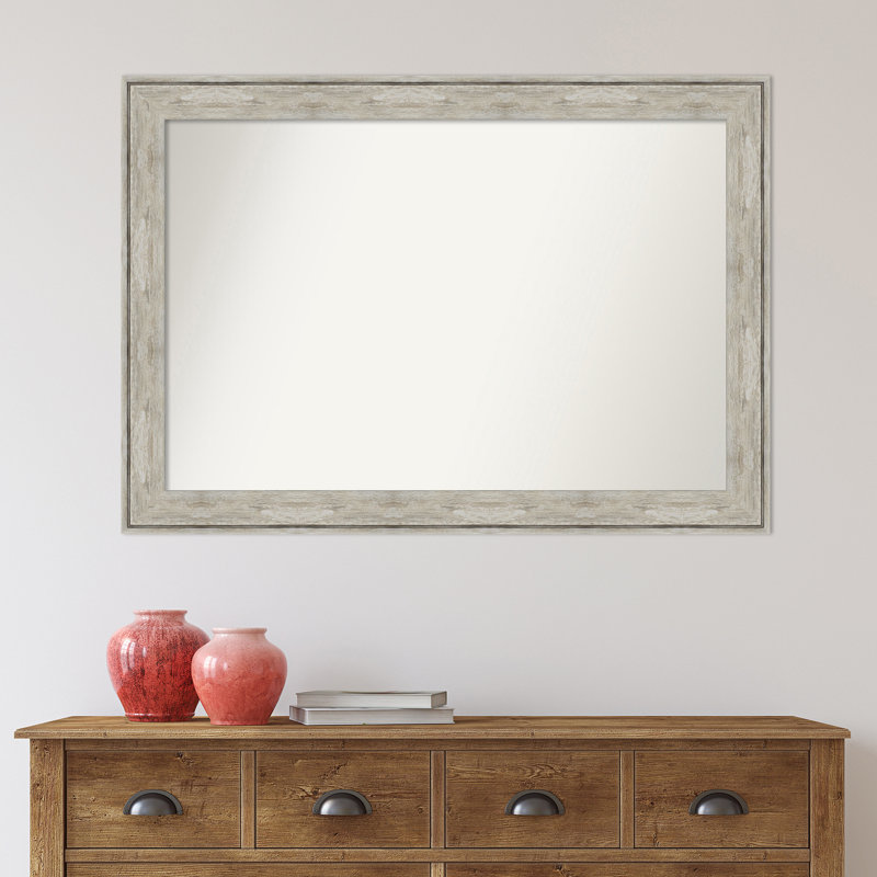 Miroir de salle de bain Crackled, 32 po x 43 po