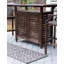 Tapis intérieur / extérieur gris anthracite Leyla-755556071