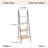 ClosetMaid Industrial 4-Tier Ladder Bookcase-30842025