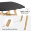 Ensemble de table de salle à manger moderne en MDF pour 4 personnes, ensemble de table et chaises Mid-Century pour cuisine, salle à manger, bureau, café, restaurant-163058238-163058237