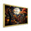 Cozy village in Autumn Moonlit IV - Art mural art déco urbain