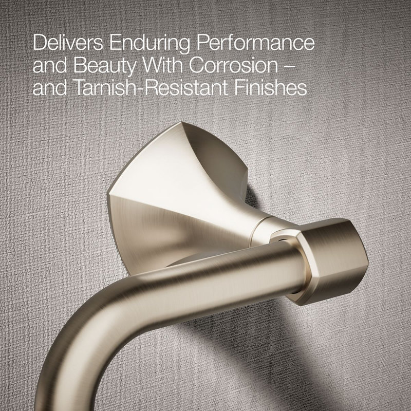 Occasion Towel Ring, Vibrant Brushed Bronze