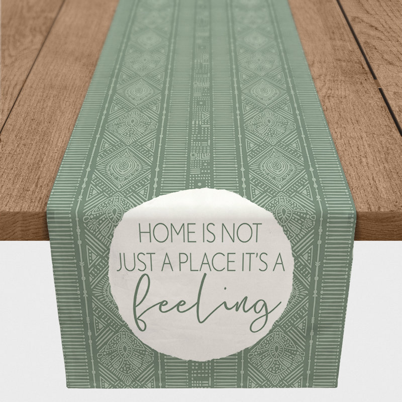 Aurla Rectangle Polyester Table Runner, 72" x 16"