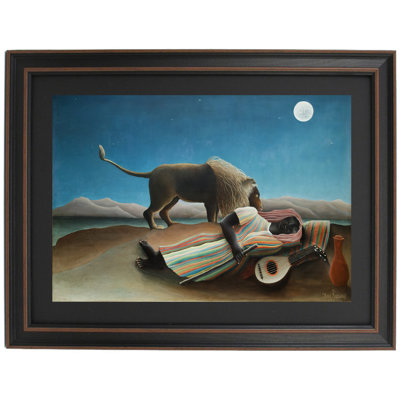 The Sleeping Gypsy By Henri Rousseau